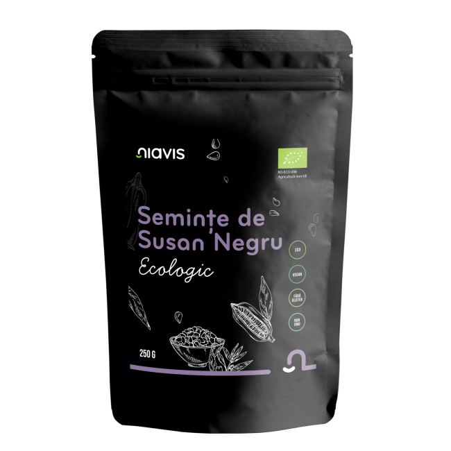 Seminte de Susan Negru Ecologic/BIO 250g Seminte de Susan Negru Ecologic/BIO 250g