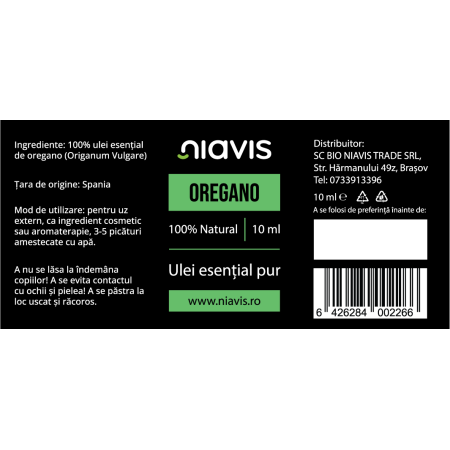 Ulei Esential de Oregano 10ml