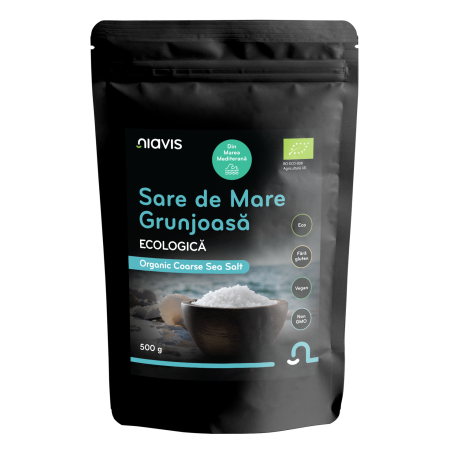 Sare de Mare Grunjoasa Ecologica/BIO 500g