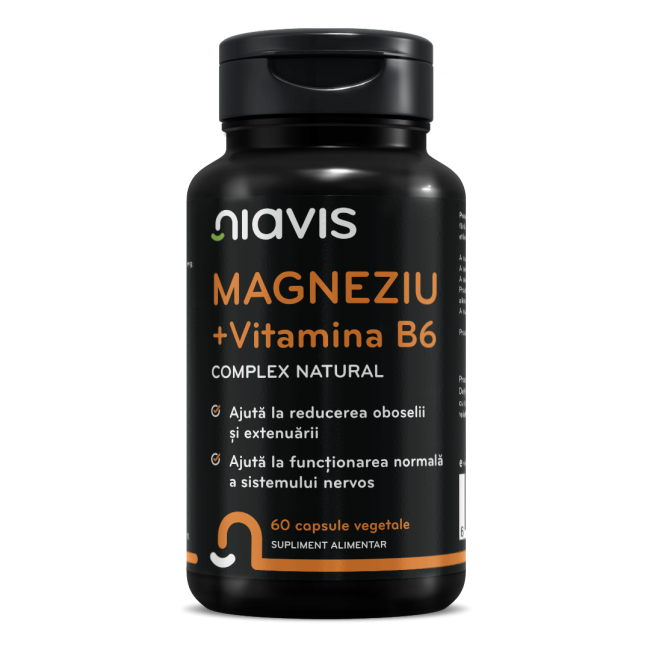 Magneziu + Vitamina B6 60cps