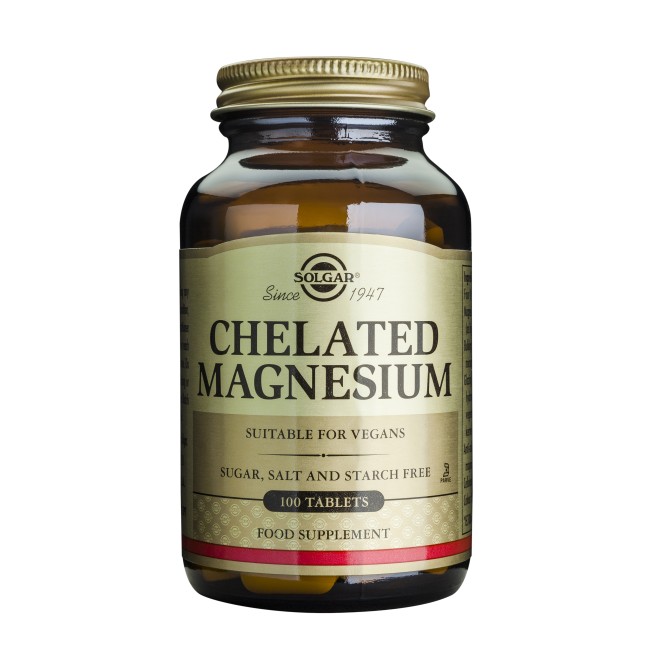 Chelated Magnesium 100mg 100 tablete