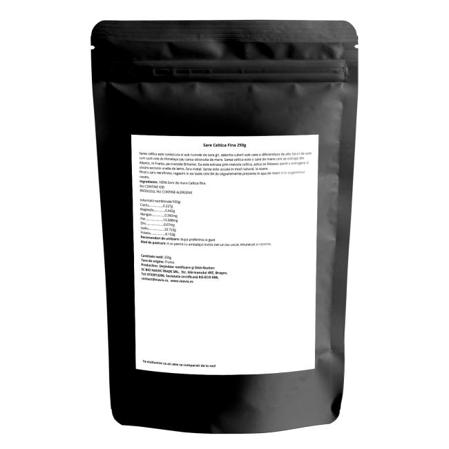 Sare Celtica Fina 250g Sare Celtica Fina 250g