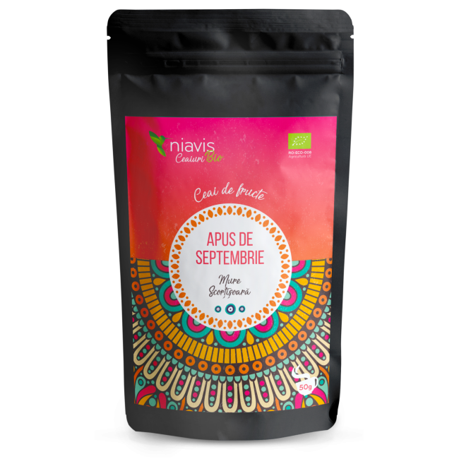 Ceai Ecologic/BIO "Apus de septembrie" 50g Ceai Ecologic/BIO "Apus de septembrie" 50g
