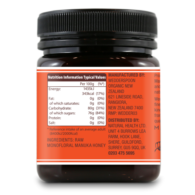Miere de Manuka KFactor 16 RAW 250g