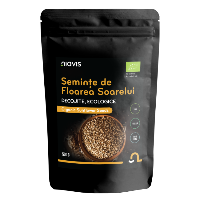 Seminte de Floarea Soarelui Ecologice 500g Seminte de Floarea Soarelui Ecologice 500g