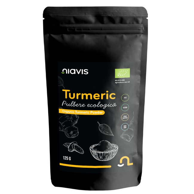 Turmeric Pulbere Ecologica/Bio 125g