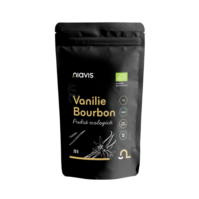 Vanilie de Bourbon Pulbere Ecologica/BIO 20g Vanilie de Bourbon Pulbere Ecologica/BIO 20g