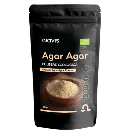Agar - Agar Pulbere Ecologica /BIO 20g