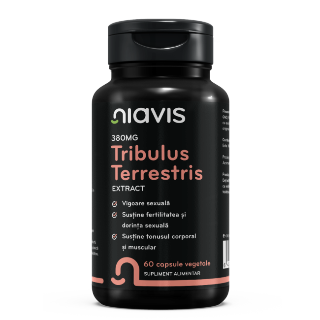 Tribulus Terrestris Extract 380mg 60cps