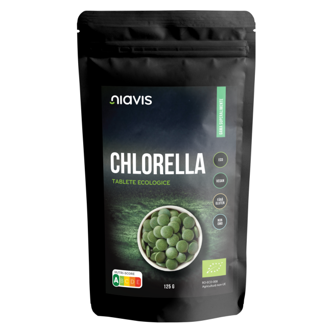 Chlorella Tablete Ecologice/BIO 125g