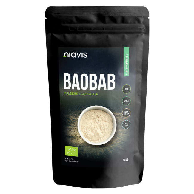 Baobab Pulbere Ecologica/Bio 125g