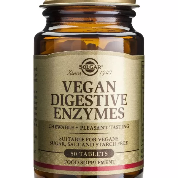 Vegan Digestive Enzymes 50 tablete
