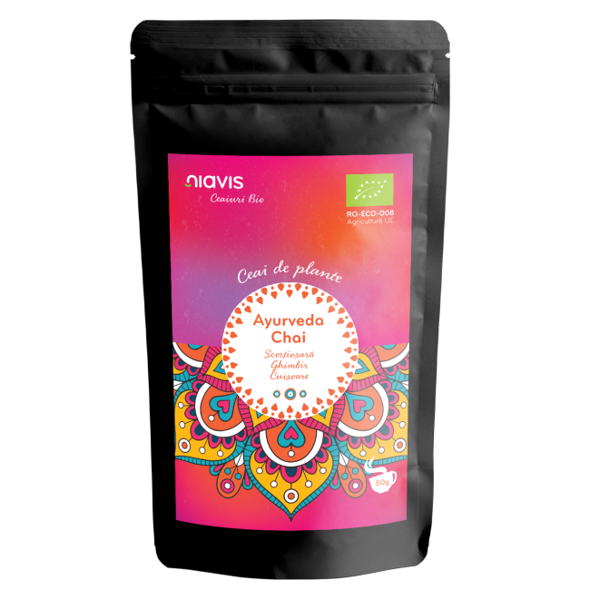 Ceai Ecologic/BIO "Ayurveda Chai" 50g Ceai Ecologic/BIO "Ayurveda Chai" 50g
