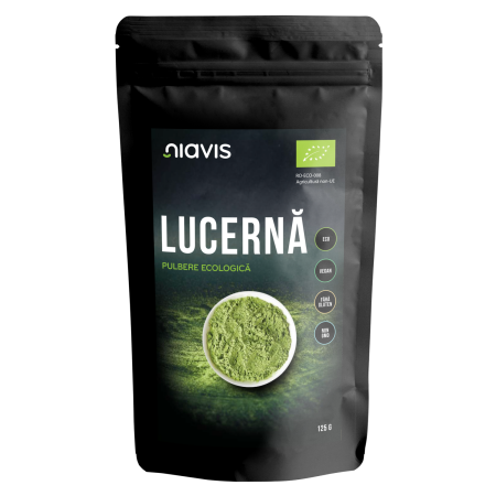 Lucerna(Alfalfa) Pulbere Ecologica/Bio 125g