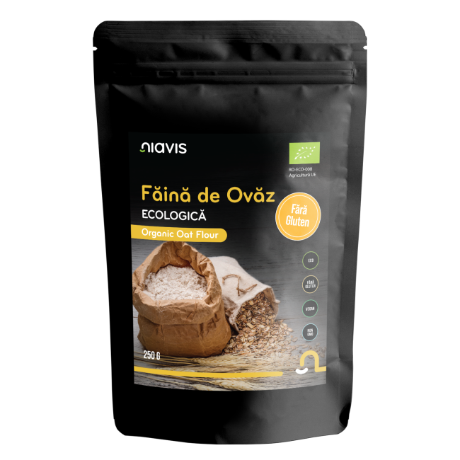 Faina de Ovaz Fara Gluten Ecologica/BIO 250g Faina de Ovaz Fara Gluten Ecologica/BIO 250g