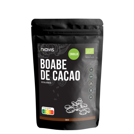 Boabe de cacao intregi Ecologice/Bio 250g Boabe de cacao intregi Ecologice/Bio 250g