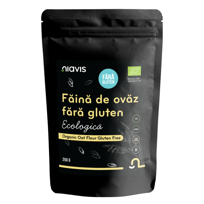 Faina de Ovaz Fara Gluten Ecologica/BIO 250g Faina de Ovaz Fara Gluten Ecologica/BIO 250g