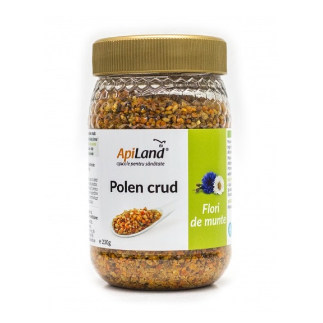 Polen crud de flori de munte 230g, Apiland 