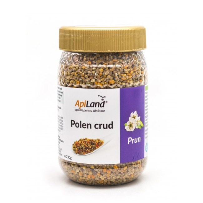 Polen crud de prun 230g, Apiland 