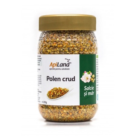 Polen crud de salcie și măr 230g, Apiland  Polen crud de salcie și măr 230g, Apiland