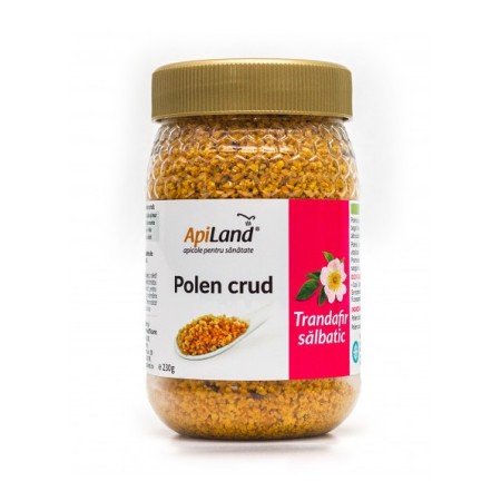 Polen CRUD de Trandafir Sălbatic  230g, Apiland  Polen CRUD de Trandafir Sălbatic  230g, Apiland