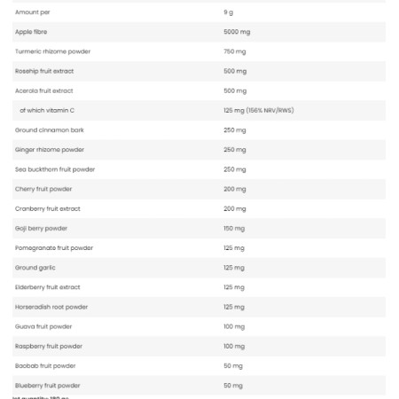 IMMUNITY BOOSTER 180G - FA