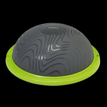 MINGE ECHILIBRU BOSU BALL 60 CM  GRI/VERDE PINO