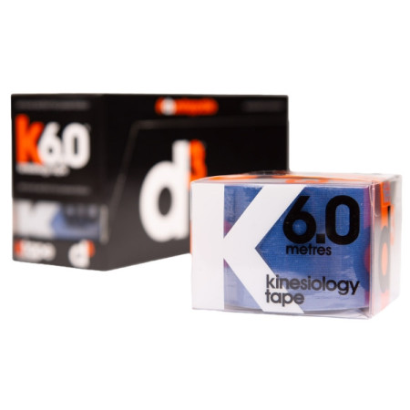 K6.0 Banda Kinesiologica Albastru Royal 5cm x 6m - d3Tape