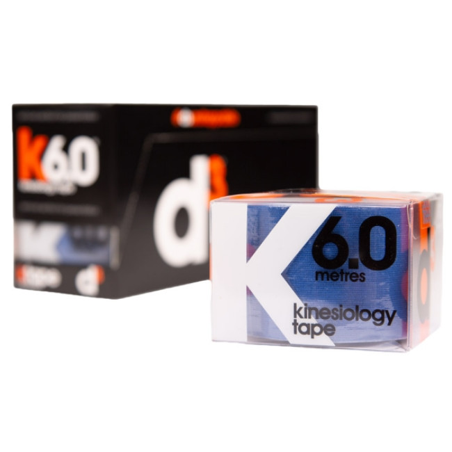 K6.0 Banda Kinesiologica Albastru Royal 5cm x 6m - d3Tape