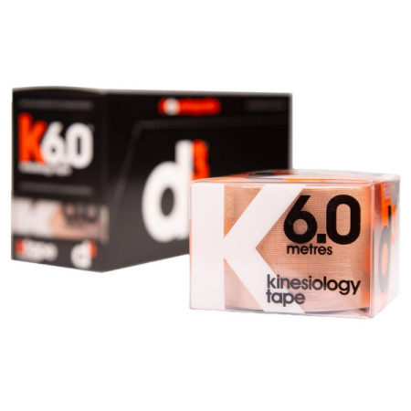 K6.0 Banda Kinesiologica Bej 5cm x 6m - d3Tape