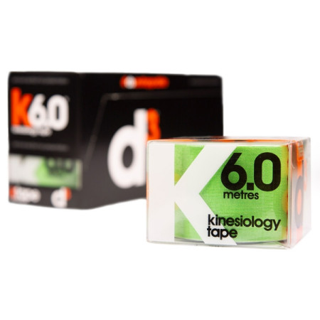 K6.0 Banda Kinesiologica Lime 5cm x 6m - d3Tape