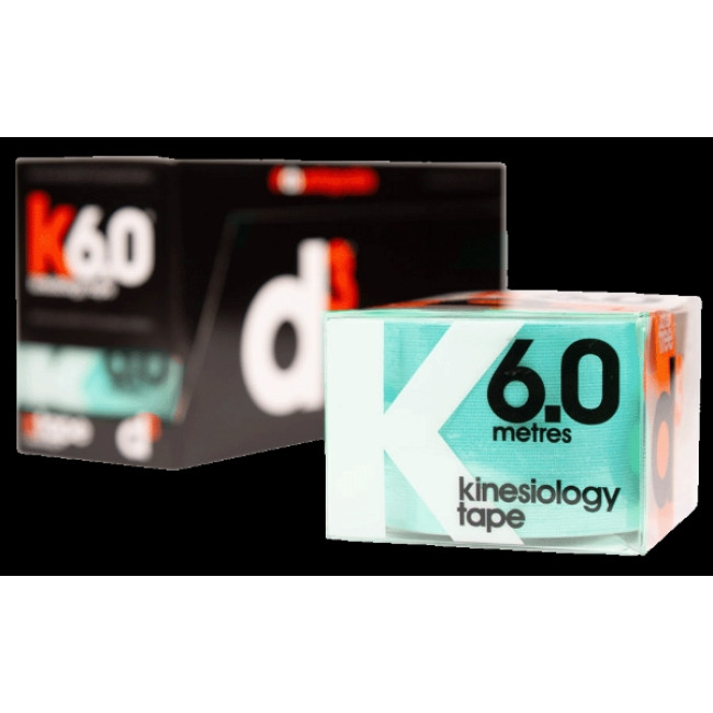 K6.0 Banda Kinesiologica Menta 5cm x 6m - d3Tape