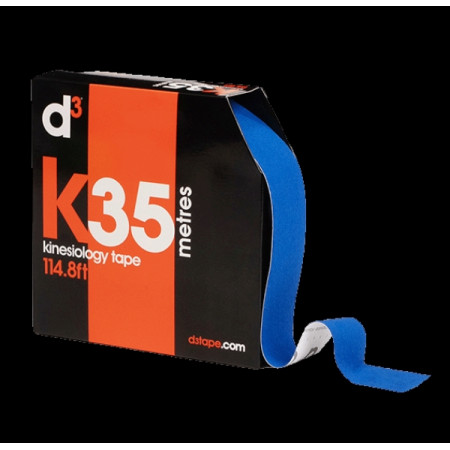 K35 Banda Kinesiologica Albastru Royal 5cm x 35m - d3Tape