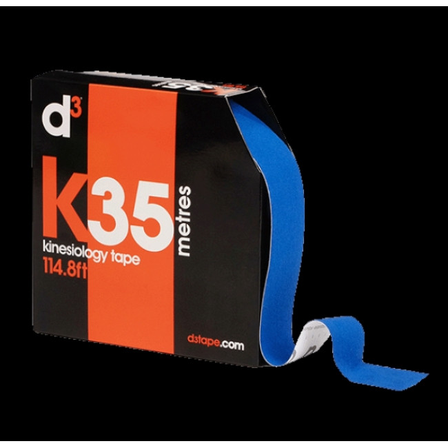 K35 Banda Kinesiologica Albastru Royal 5cm x 35m - d3Tape