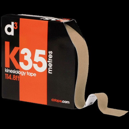 K35 Banda Kinesiologica Bej 5cm x 35m - d3Tape