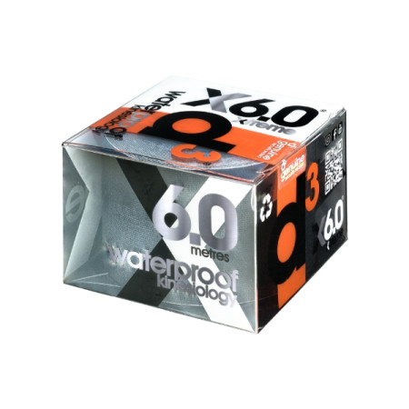 X6.0 Banda Kinesiologica Xtreme Negru 5cm x 6m - d3Tape