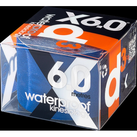 X6.0 Banda Kinesiologica Xtreme Albastru Royal 5cm x 6m - d3Tape