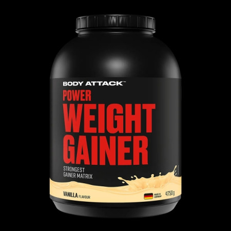 Power Weight Gainer 4750g - Vanilie Body Attack