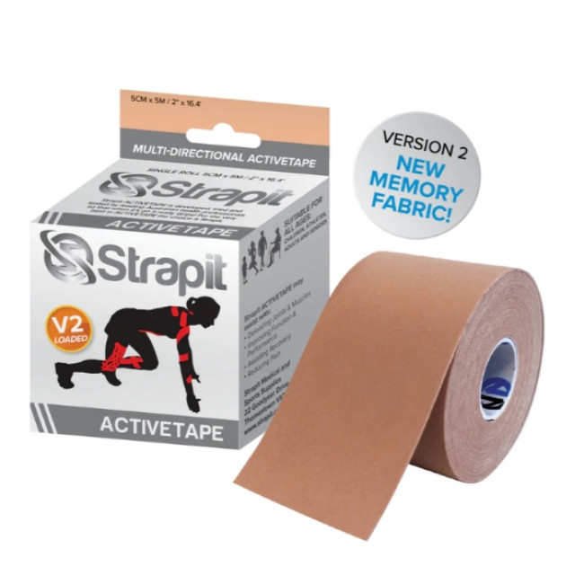 DYNAMIC ACTIVETAPE 5CM x 5M - BEJ STRAPIT