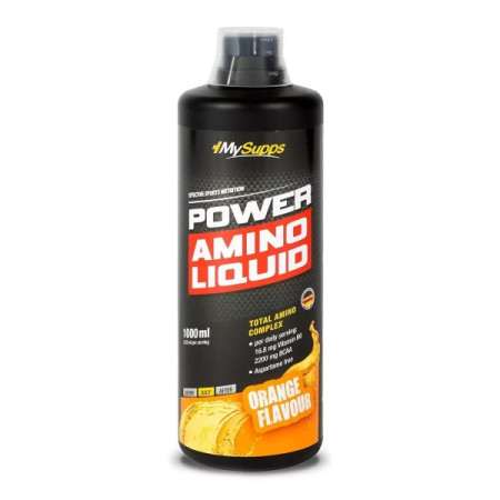 My Supps Power Amino Lichid - 1L Portocala - Body Attack