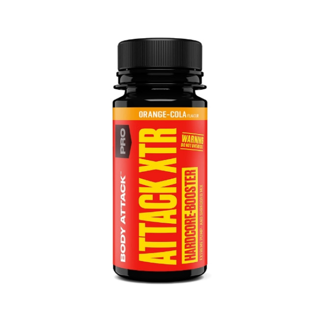 ATTACK SHOTS XTR 20 x 60ml - Orange/ Cola