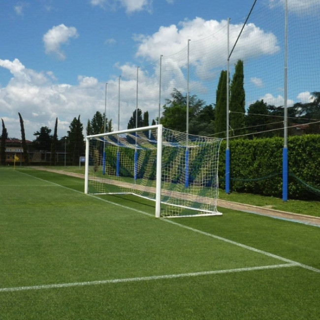 Poarta Fotbal Fixa Aluminiu Profesionala 7.32x2.44 m, certificat UNI-EN 748