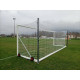 Poarta fotbal mobila aluminiu 7.32x2.44 m cu sistem de tensionare si transport