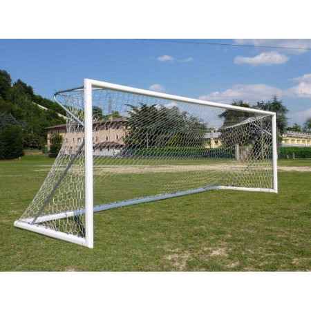 Poarta Fotbal Mobila Aluminiu 7.32x2.44 m, model independent profesional