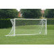 Poarta Fotbal Mobila Aluminiu 7.32x2.44 m, cu cadru fix de sol