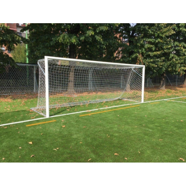 Poarta Fotbal Fixa Aluminiu 6x2 m, certificata UNI-EN 748
