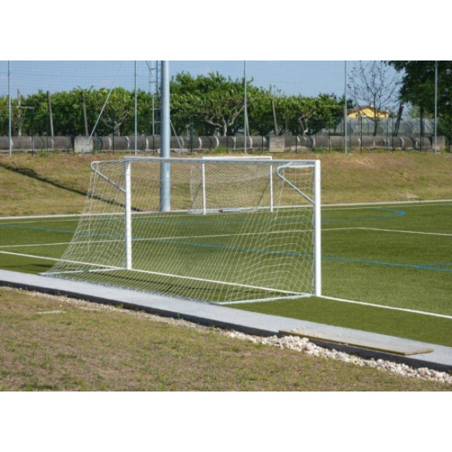 Poarta Fotbal Fixa Aluminiu 6x2 m, certificata UNI-EN 748