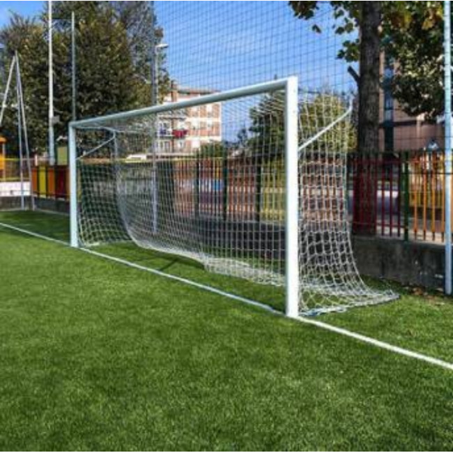 Poarta Fotbal Fixa Aluminiu 5x2 m, cu bara divizata