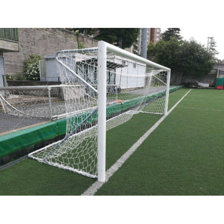 Poarta fotbal aluminiu 5x2 m, mobila cu bara divizata