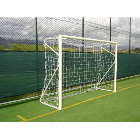 Poarta Fotbal Oțel 4x2 m, fixa cu mansoane incluse